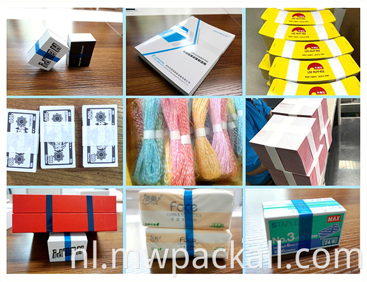 Hot Sell Model MW-200 Automatic BankNote Banding Machine voor hete verkoop